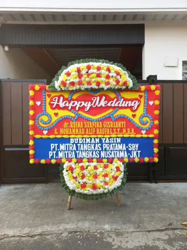 Papan Bunga Pernikahan duri selatan