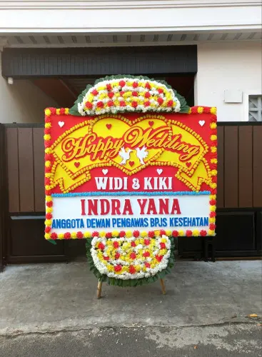 Papan Bunga Pernikahan duri selatan